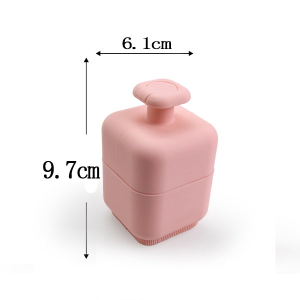 Multi-function mold face wash brush