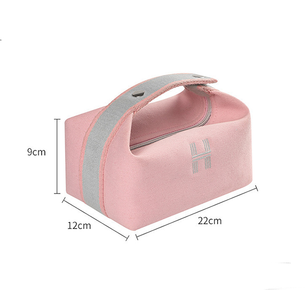 Canvas bag, hand makeup bag