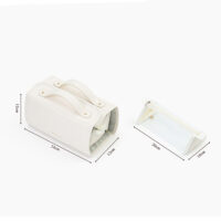 Detachable foldable 4-in-1 makeup bag