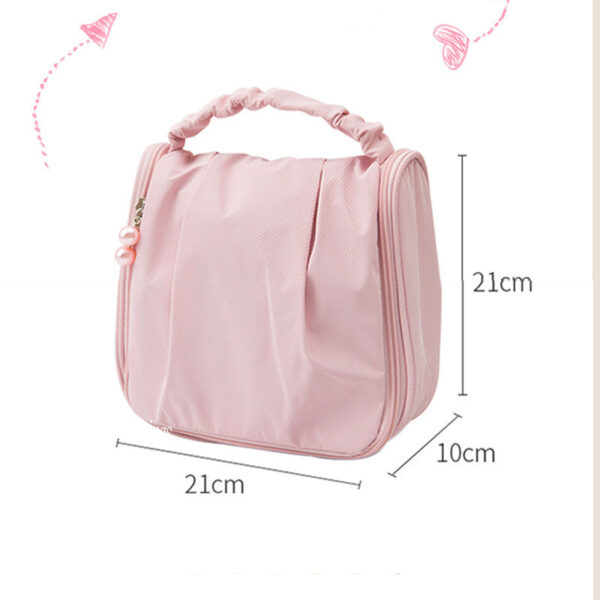 Large capacity cloud portable makeup bag