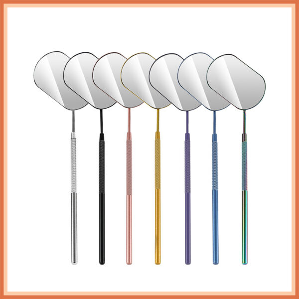 Eyelash inspection mirror