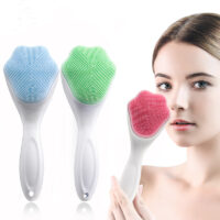 Silicone cat claw massage face wash cleanser