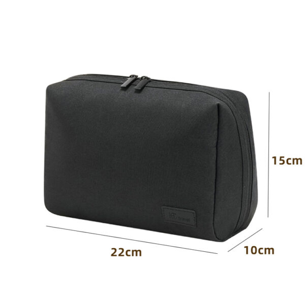 Eco-friendly hand-held makeup bag