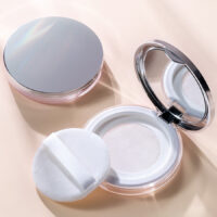 Compact and portable ultra-thin powder packing box