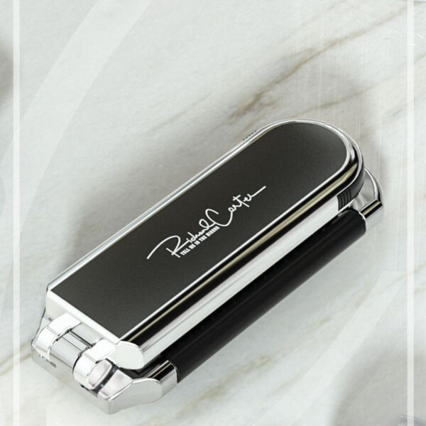 Portable folding mini comb