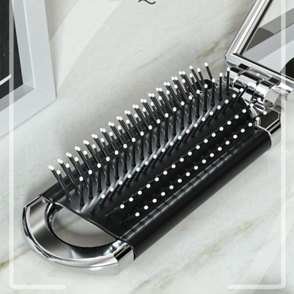 Portable folding mini comb
