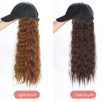 Hair roll cap integrated head cover