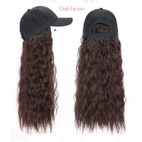 Hair roll cap integrated head cover
